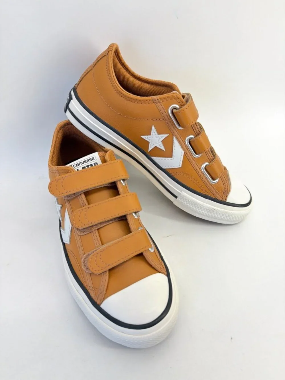 Converse Star Player 76 Gingersnap Shoes Size Youth 1.5